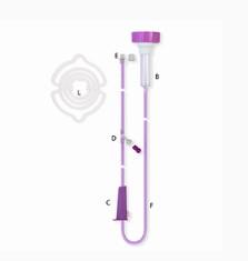 Flocare гравітаційна система д/ентерального харч. з пляшки